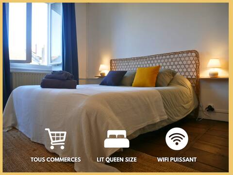 35m2 independent suite in the heart of Bellac