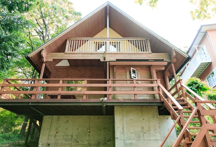 Forest 一棟貸し切りログハウス！屋根付きBbq場完備！ - 伊豆之國市