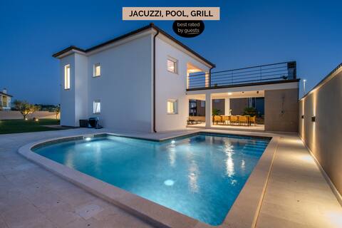 Villa Hugo | Private pool & Hot Tub | Sea View