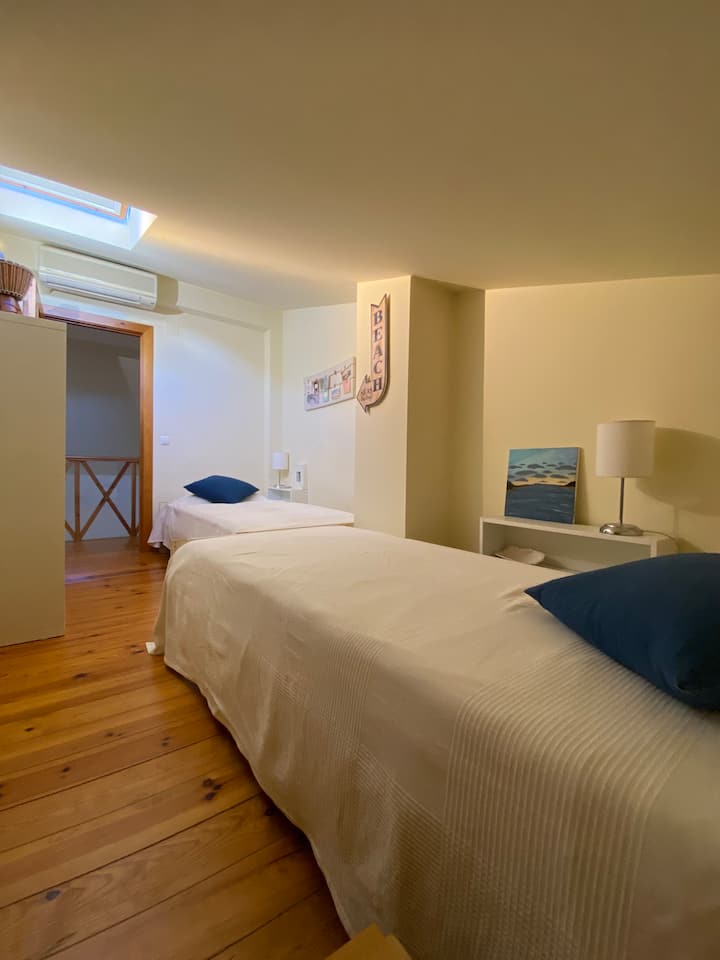 1. poschodie - izba s oddelenými posteľami