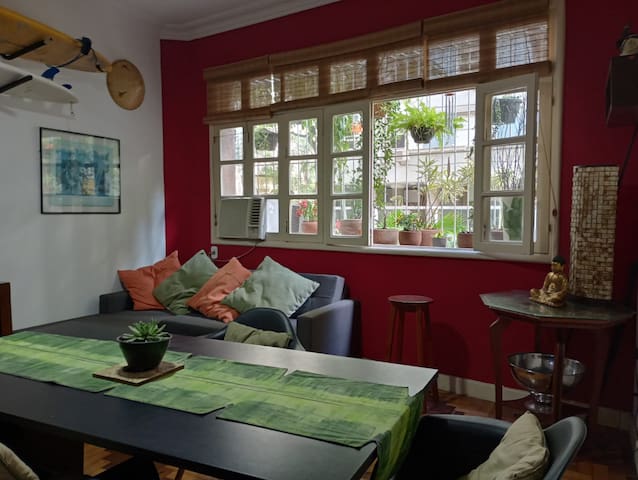 PÉ na AREIA Leme/Copacabana