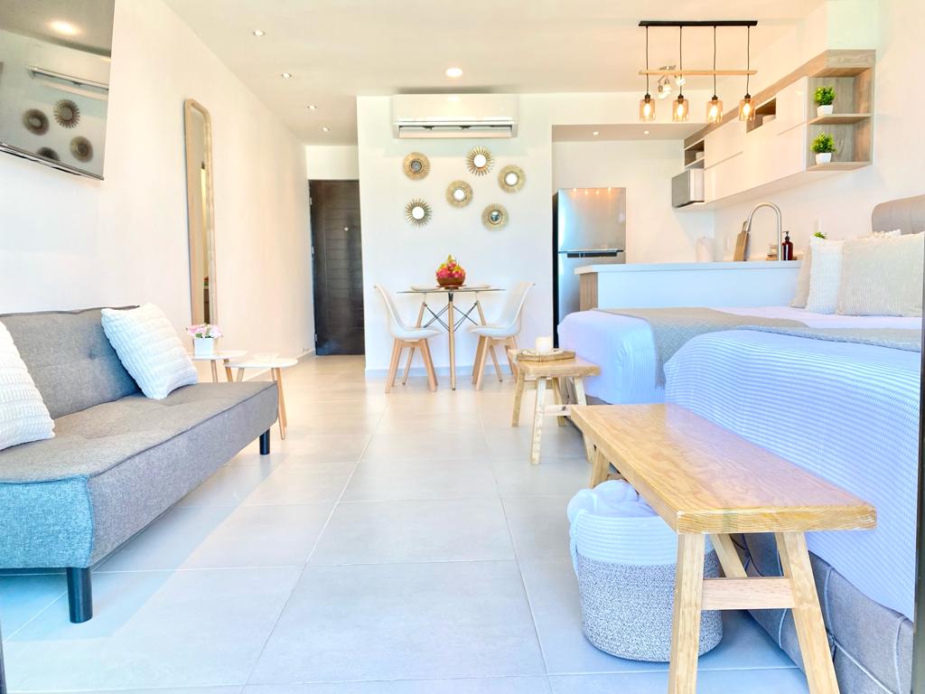 Anuncio de Airbnb popular: Cancun Hotel Zone With Ocean View *607 en Zona Hotelera
