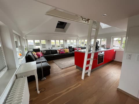 Top Airbnb: Tower room in the northwest city in Karlsruhe