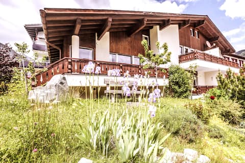 Dream apartment with mountain view, 5 minutes to the ski slope