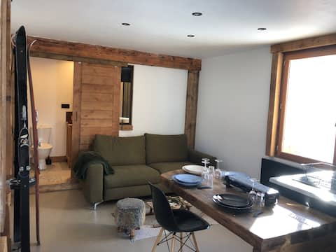 Airbnb performant: Charmant T1 bis- 4 couchages à Les Avanchers Valmorel