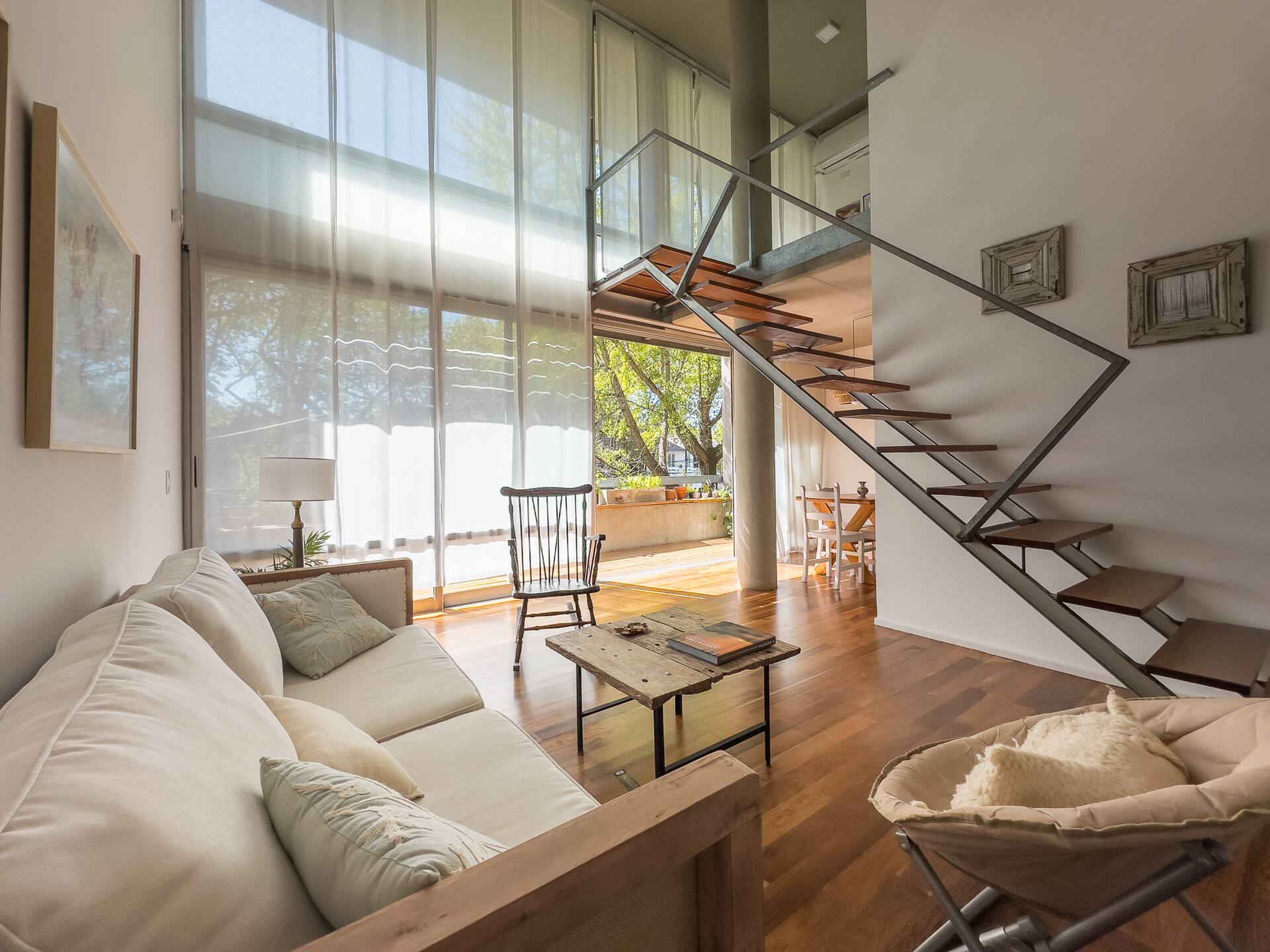 Spacious and bright duplex