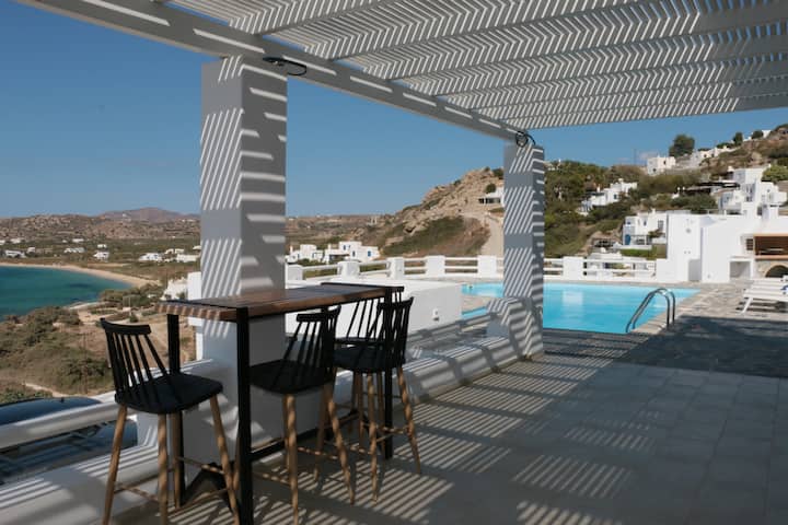 Apricot & Sea Villa Portara 2 With Sea View - ナクソス島