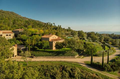 Organic farmhouse in the Tuscan Hills
