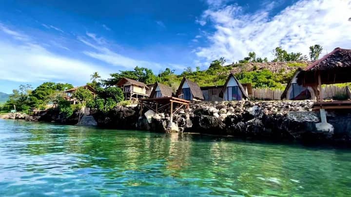 Beach Hut Aircon Shared Bathroom, Pet Friendly - Dalaguete