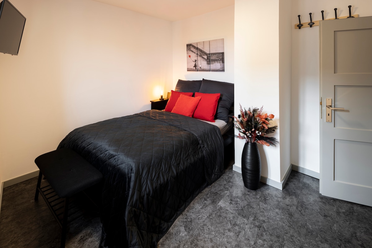 Altstadtflair Bad Wildungen Bedroom 3  (საწოლი 140 × 200 სმ)