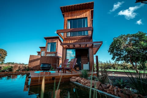 Atalaia da Pinguela | Lake View Cabin 2