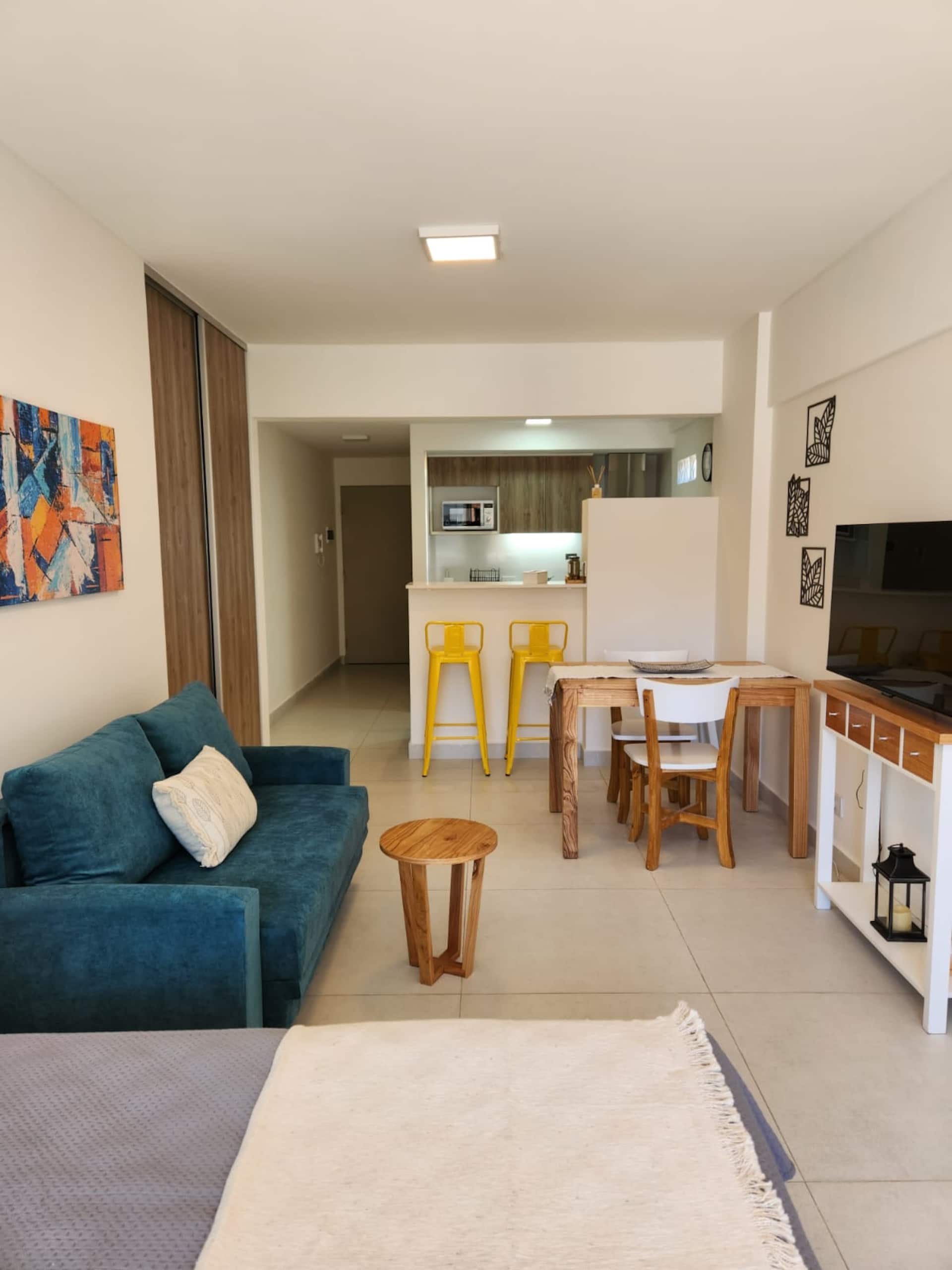 Apartment with pool and communal room in Caballito