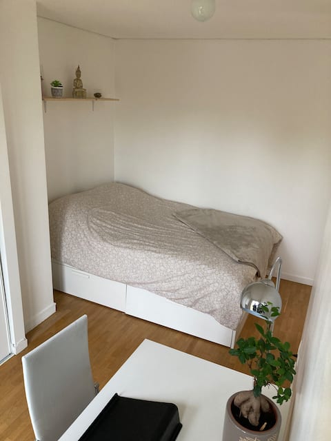 Bedroom and private bathroom