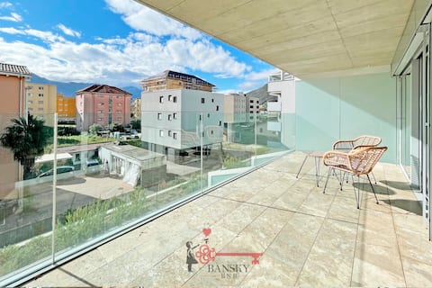 [Spectacular and Modern] 5* for 3 guests