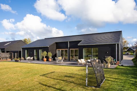 House near the forest and beach
