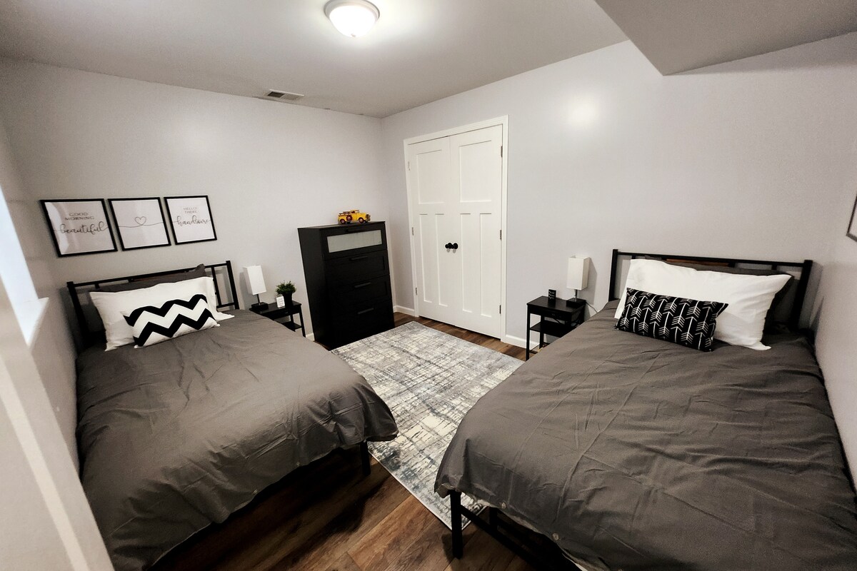 2 letti singoli (al piano inferiore )