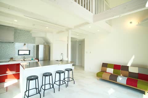 Oceanfront! The feeling of glamping on the terrace and the special feeling of a villa! ※ No pets (B-