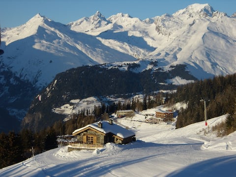 Chalet on the slopes of Les Arcs