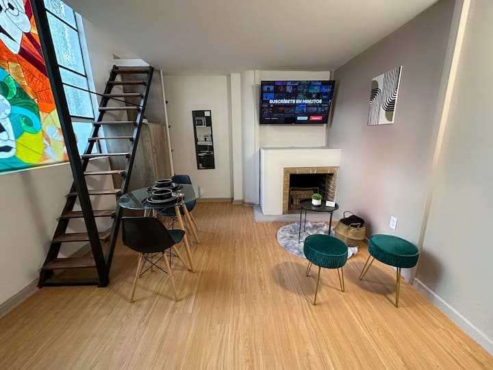Newly remodeled loft special in the Condesa