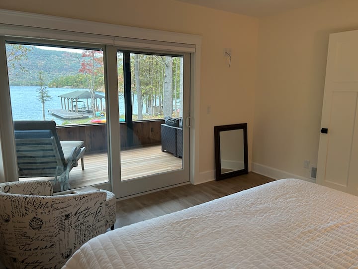 Spavaća soba br. 1 - pogled s kreveta u glavnoj spavaćoj sobi 