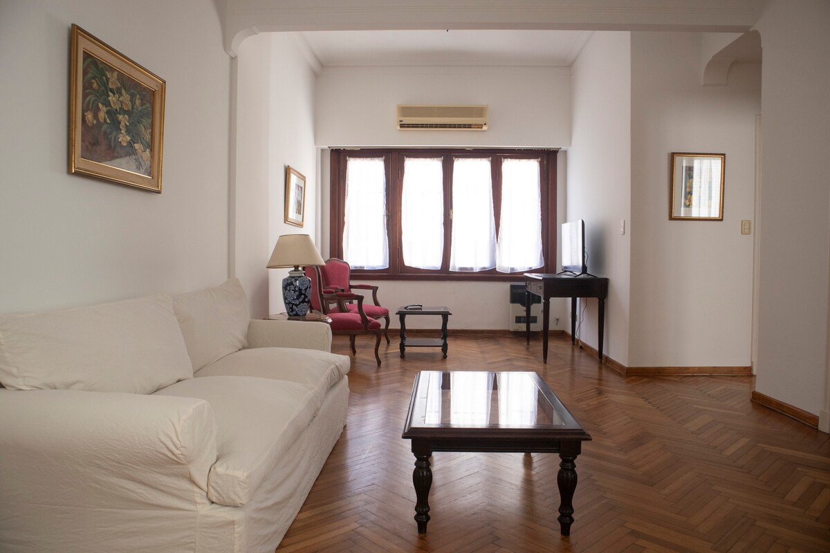 Departamento de 2 dormitorios en Recoleta