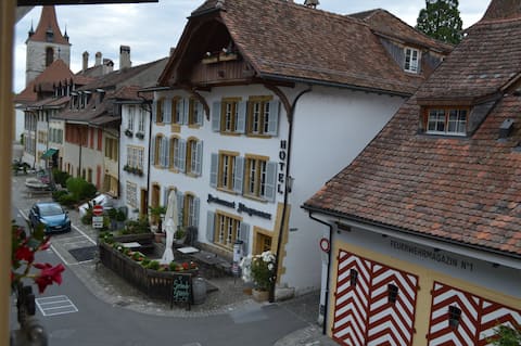 Old town apartment in the middle of Murten