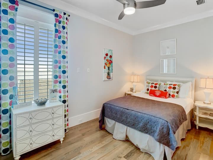 Dormitorio 4, nivel superior, cama tamaño queen
