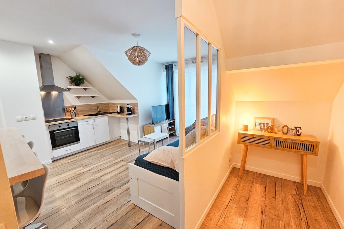 Confort + Parking · Accès Disney 15min/Paris 30min