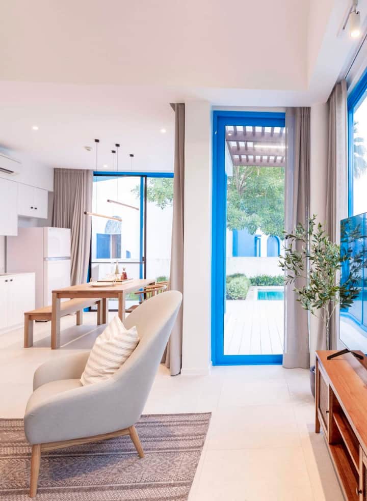 Beachside Cute & Cozy Pool Villa 2beds 2baths - Hua Hin