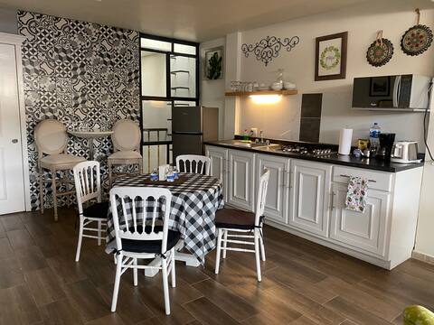 Family-friendly and central accommodation