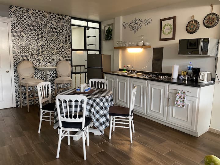 Family-friendly and central accommodation