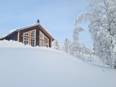 Spacious mountain cabin near the piste