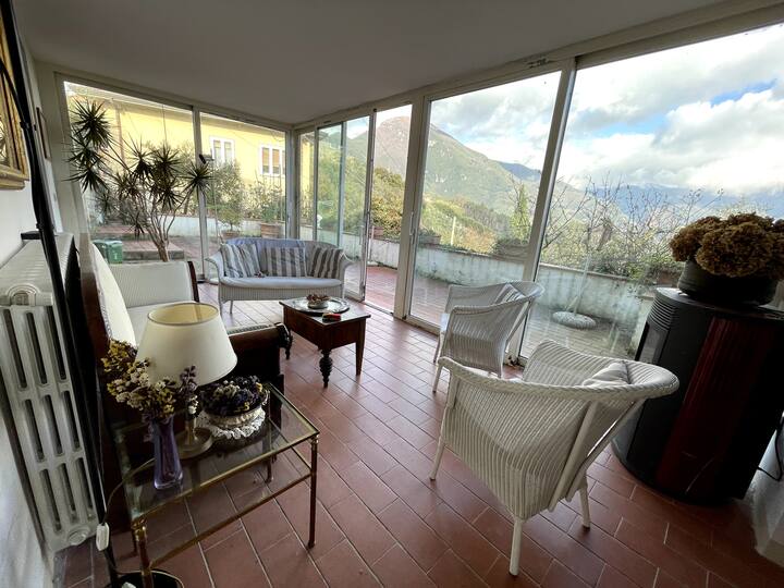 Villa Panoramica In Versilia, Collina In Toscana - Camaiore