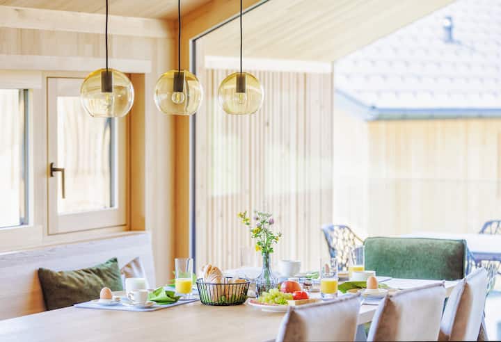 Haus 4 - Luxus Ferienhaus Am Pfänder Mit Whirlpool - Bregenz