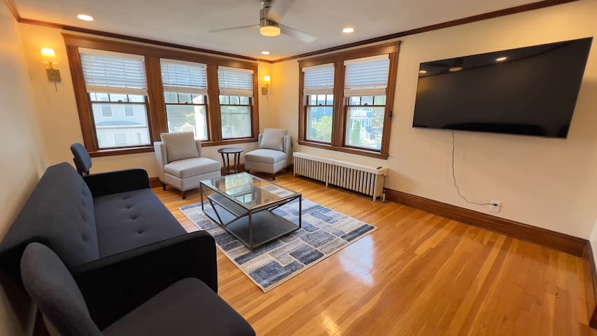 Peaceful 3BR Home w/ Park & close to Harvard/BC/BU