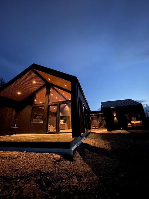Top performing Airbnb: Newly built architect designed Snøhetta in beautiful nature in Balsfjord