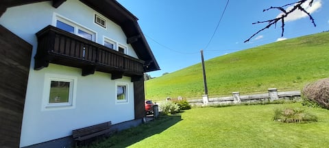 Family house with large garden