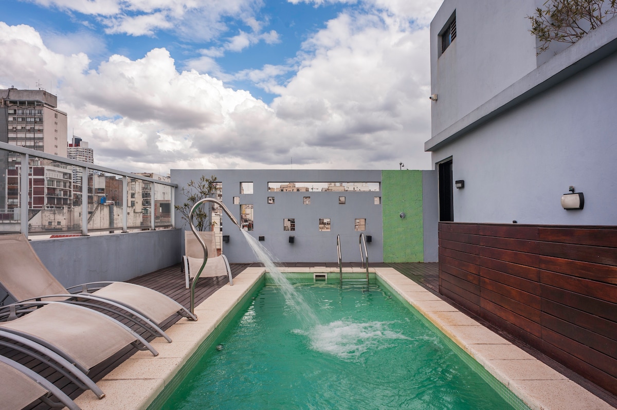 Departamento monoambiente en Palermo Chico