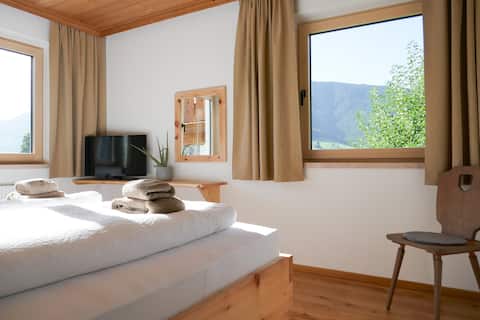 Apartment with pine bedroom