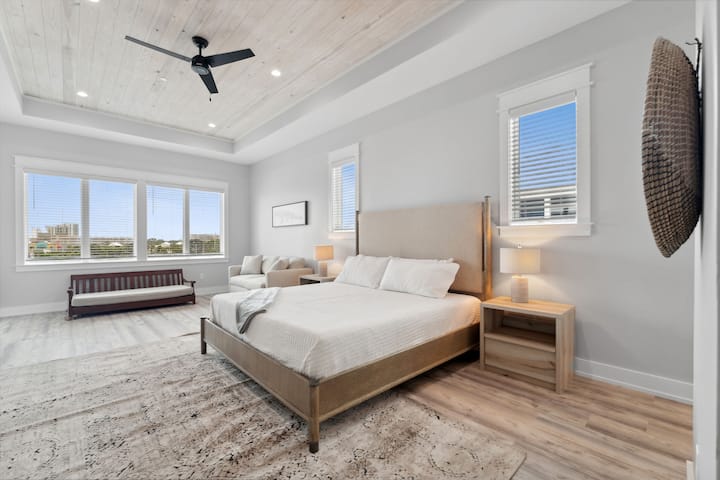 Chambre principale : 1 lit king size