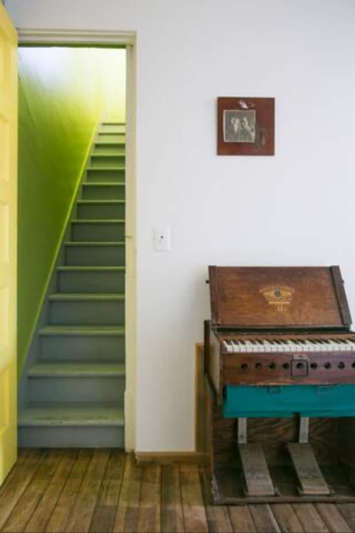 Stepenice do spavaće sobe u potkrovlju