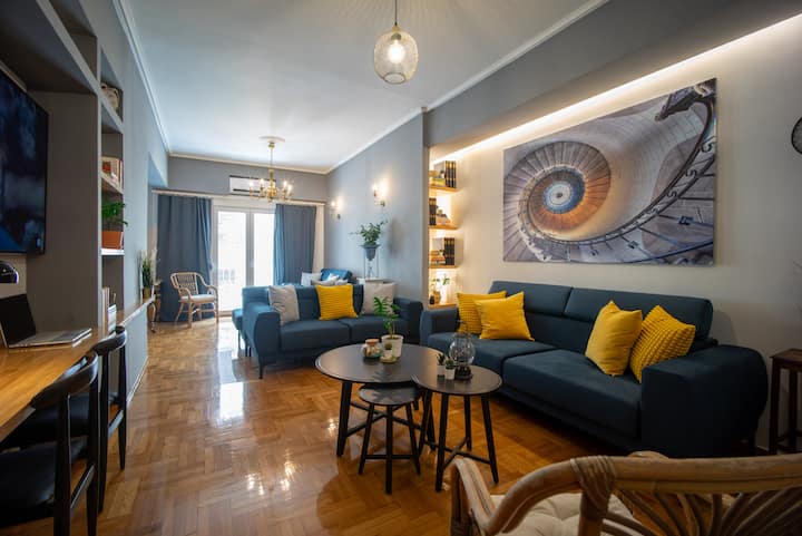 The Grand Victoria-6br-30meter To Metro-ac-netflix - Athens