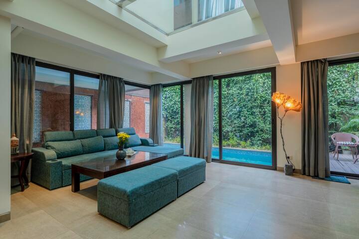 3 BR | Huge Pvt Pool | Heart of Anjuna | North Goa