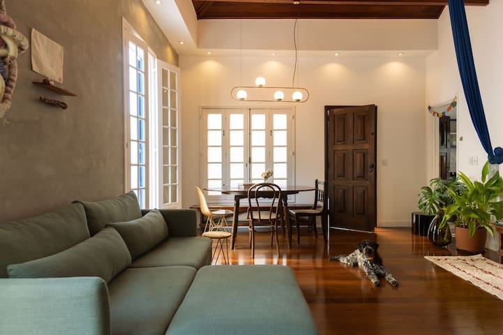 Casa charmosa com terraço e vista no Humaitá RJ