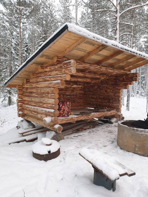 Farmhouse with sauna 15 km from sandboxes