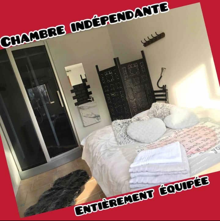 chumba cha kulala 5 - nyumba ya shambani ya studio iliyojitenga