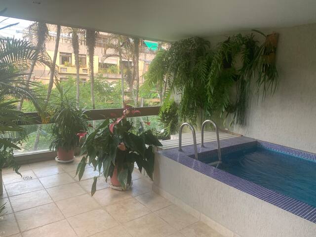 Sossego entre a praia e o metrô