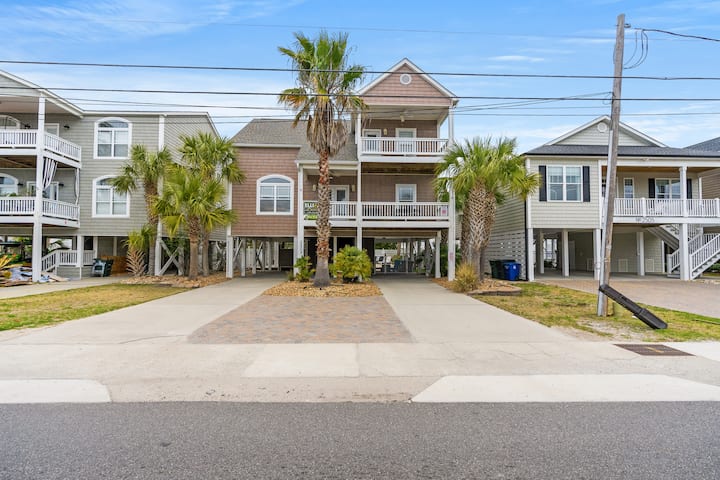 Waite-n-sea:4br House-pool-pet Friendly-near Beach - North Myrtle Beach, SC