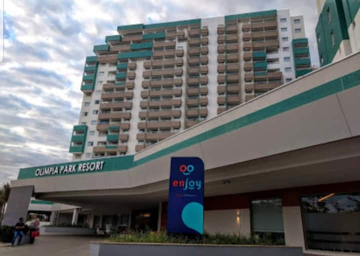 Apto Olímpia Park Resort - Olimpia