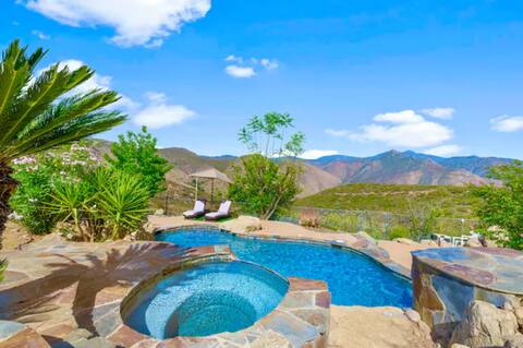 Massive 7BR Stunning MTN View Zen Retreat Pool+Spa
